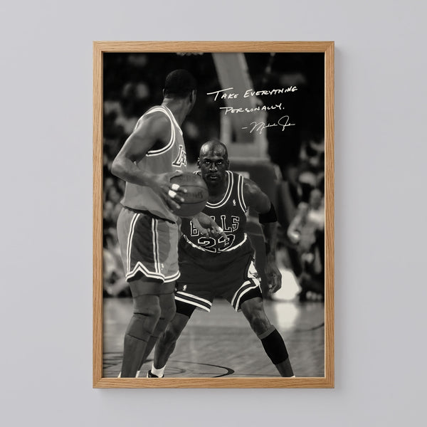 Michael Jordan Quote Poster