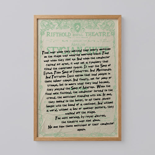 Rifthold Musicians Poster