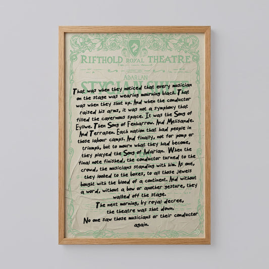 Rifthold Musicians Poster