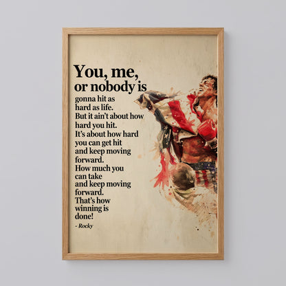 Rocky Balboa Wall Art