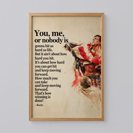 Rocky Balboa Wall Art