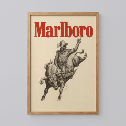 Vintage Marlboro Poster