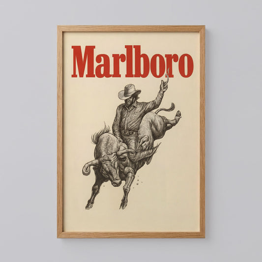 Vintage Marlboro Poster
