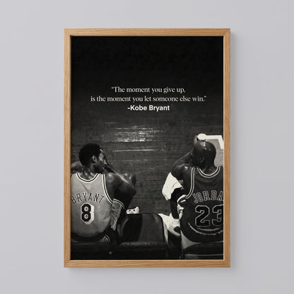 Kobe and Jordan Poster