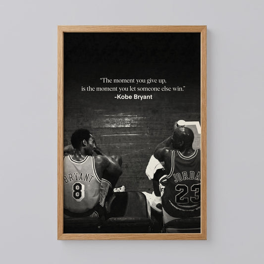 Kobe and Jordan Poster