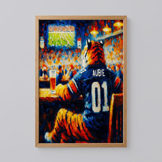 Auburn Tigers Art Print