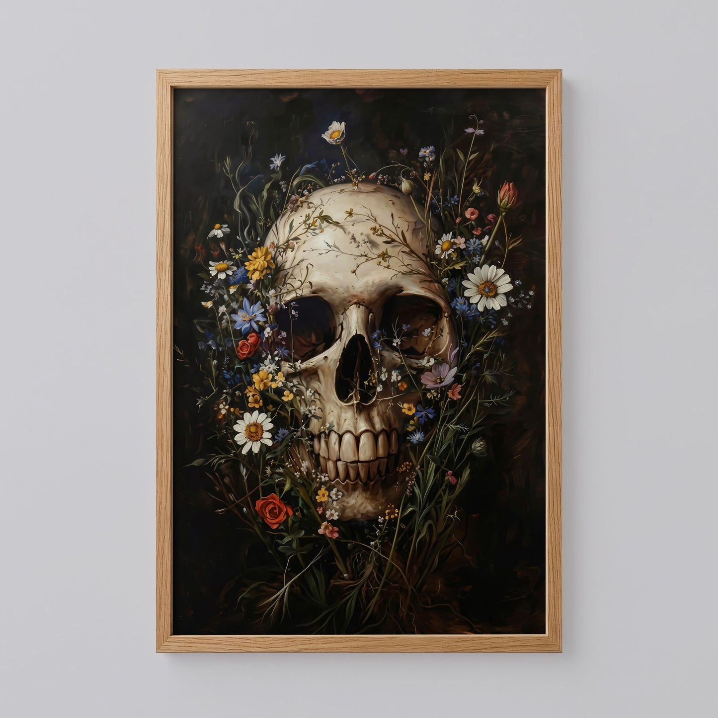 Vintage Skull Poster