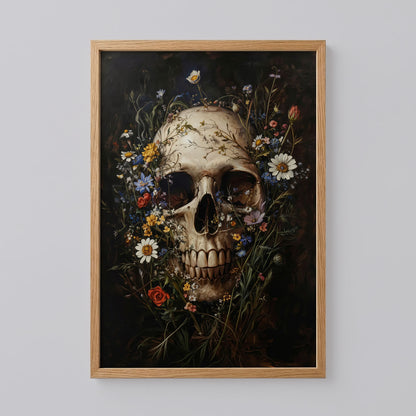 Vintage Skull Poster