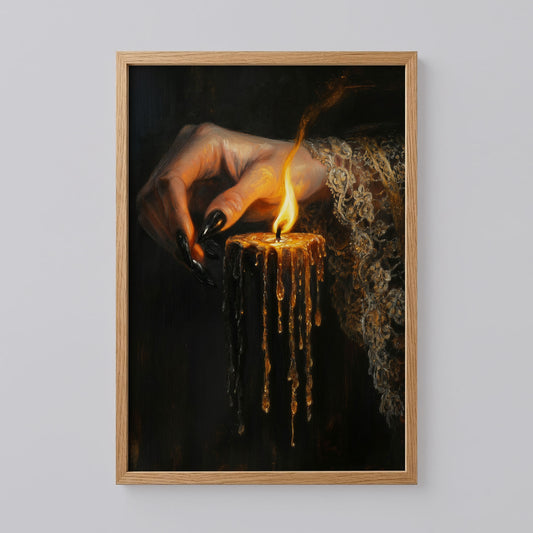 Candle Magic Art Print