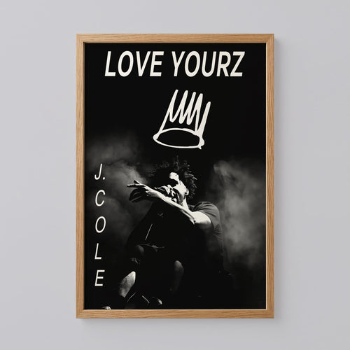 J. Cole Love Yourz Poster