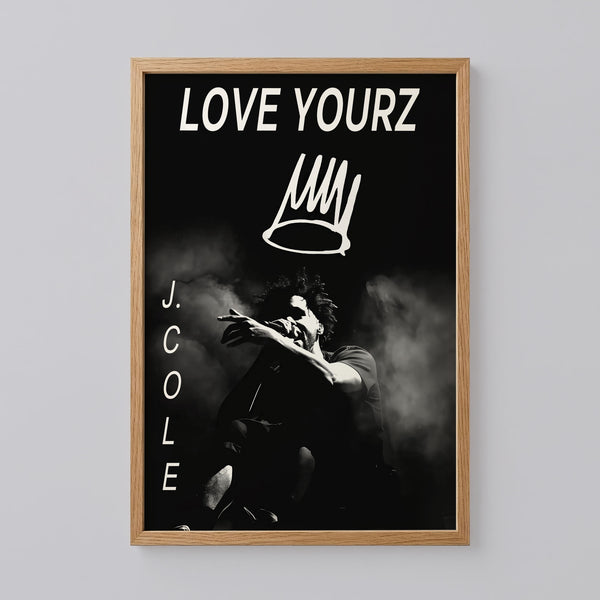 J. Cole Love Yourz Poster