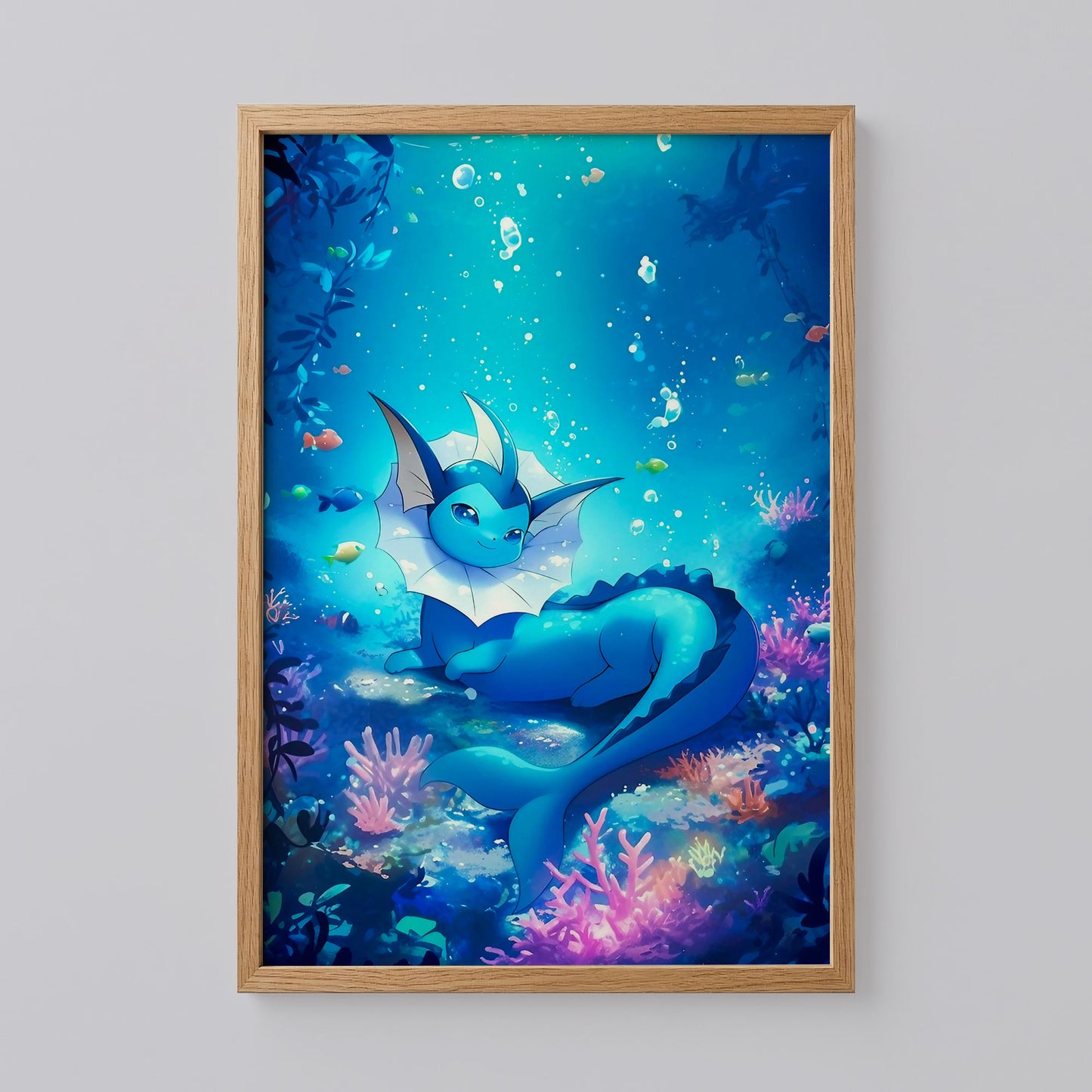 Vaporeon Pokémon Poster