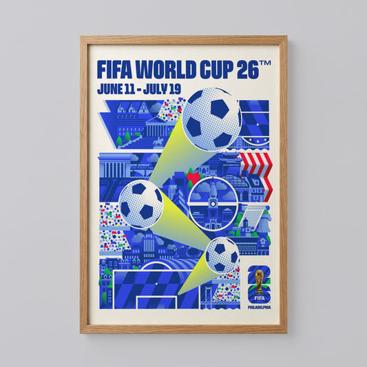 Philadelphia City Host City Football 2026 Poster