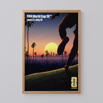Football Los Angeles Host City Poster