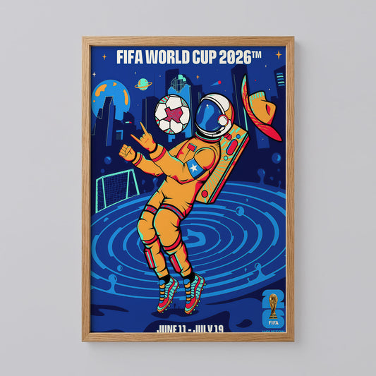 Texas Football Vibe Houston 2026 Poster