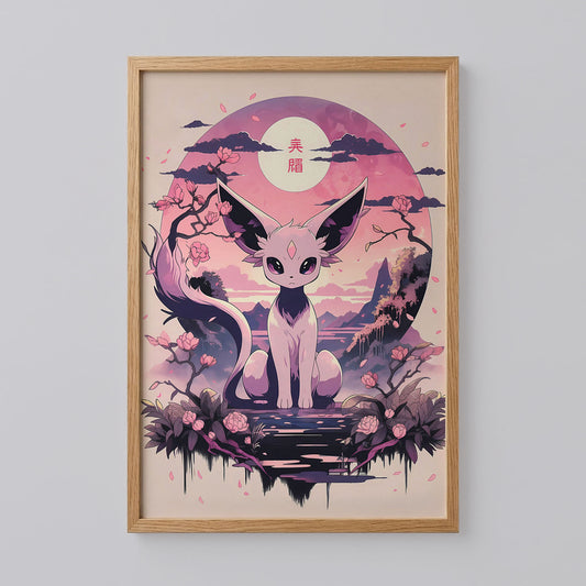 Espeon Pokemon Poster