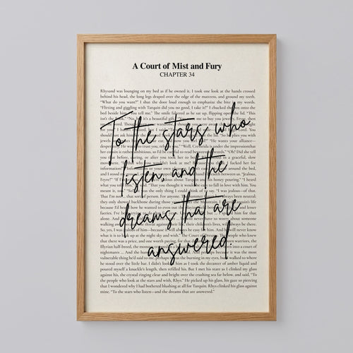 To The Stars Who Listen Poster