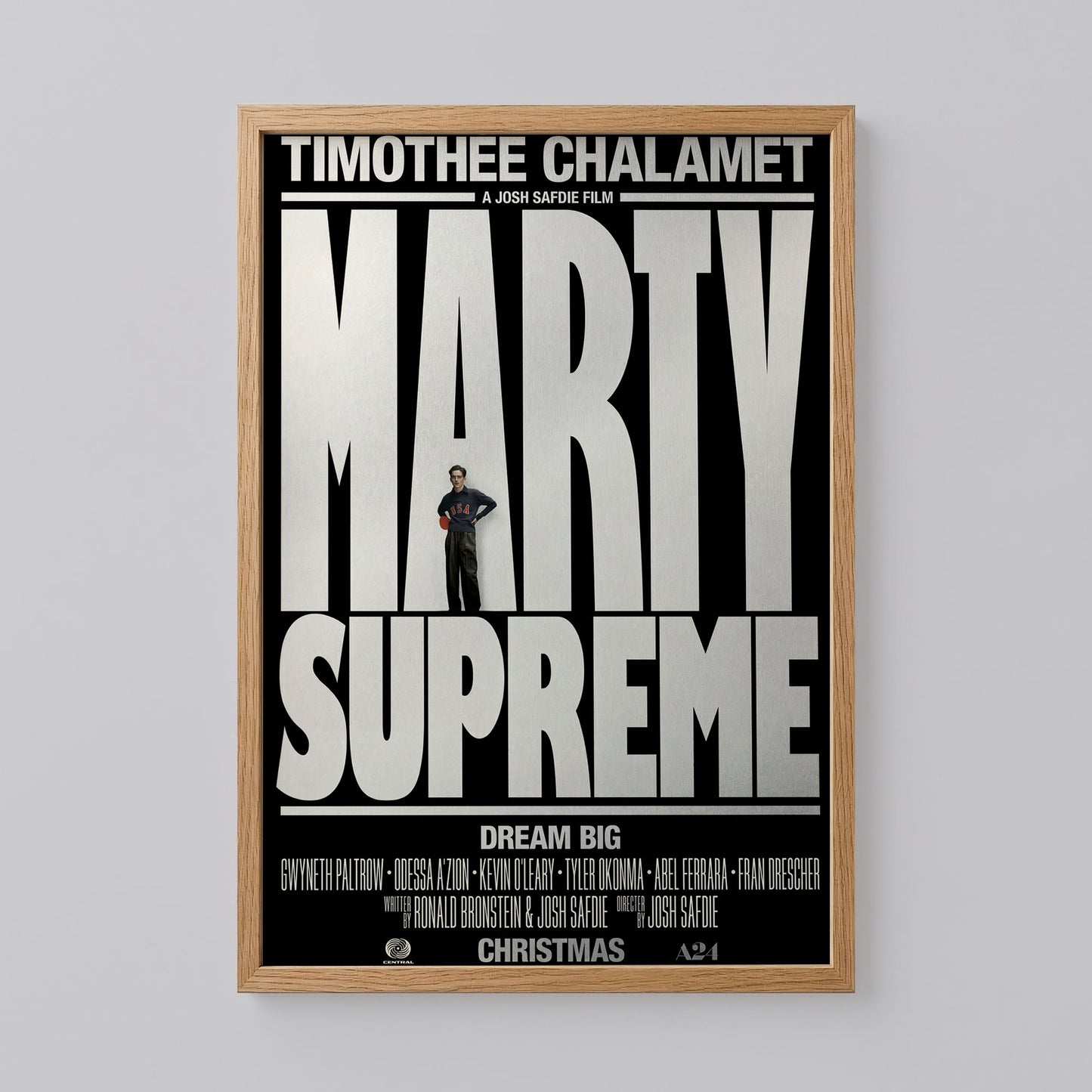 Josh Safdie's Marty Supreme Poster