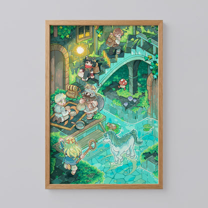 Delicious in Dungeon Meshi Poster