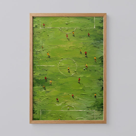Green Sports Football Poster