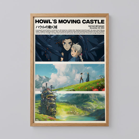 Howl's Moving Castle Howl and Sophie Hatter Poster
