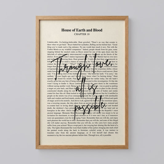 House of Earth and Blood Poster