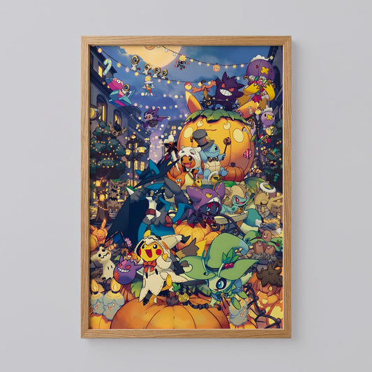Pokémon Halloween Festival Poster