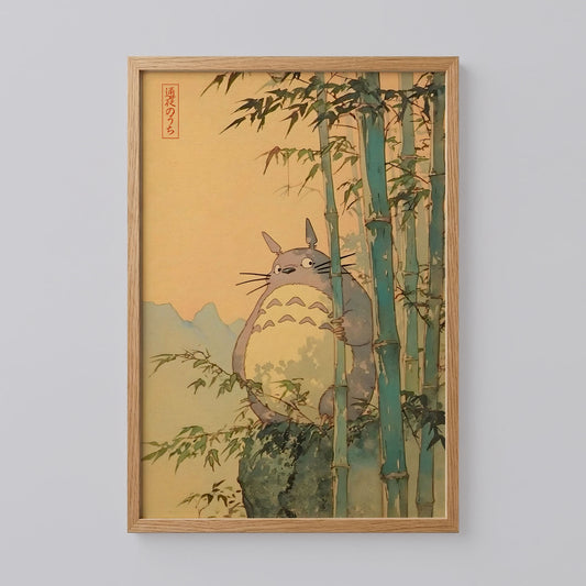 Totoro Studio Ghibli Wall Art