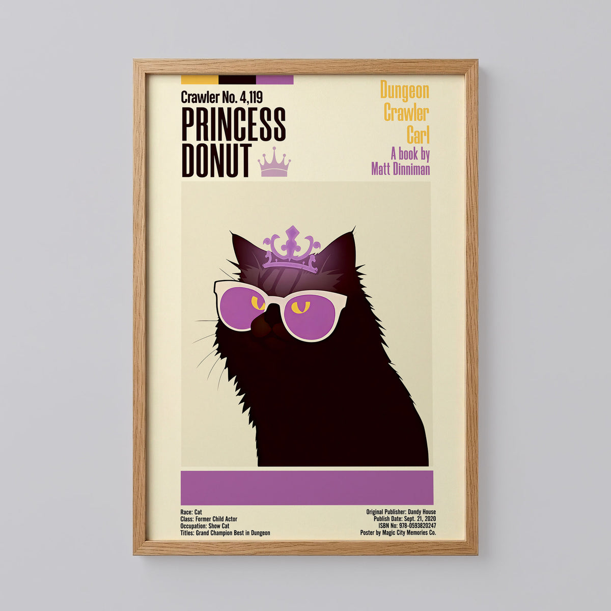 Princess Donut Dungeon Crawler Carl Poster