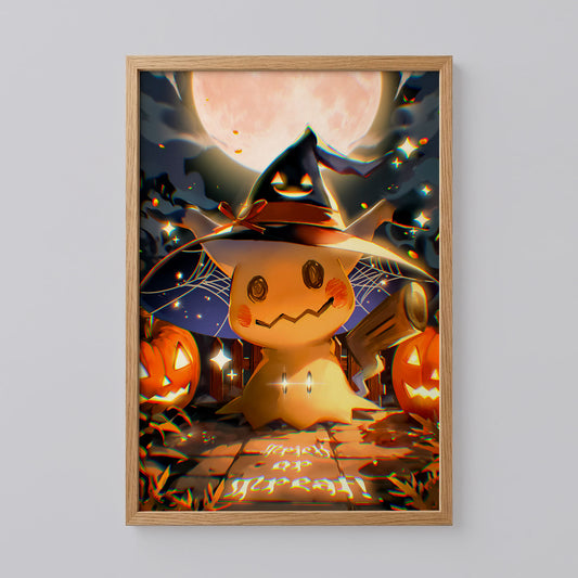 Pikachu Halloween Pokémon Art
