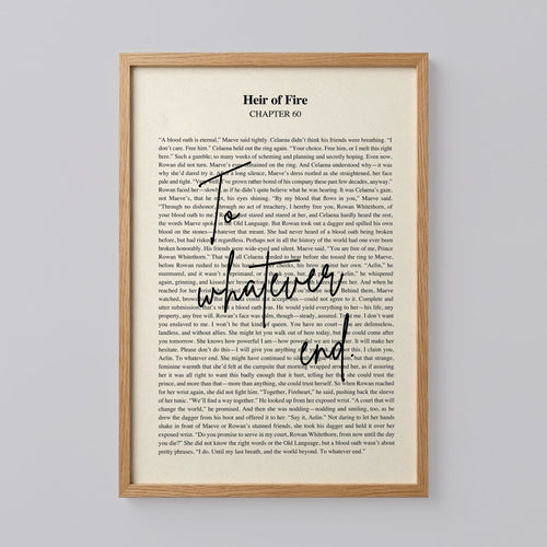 Heir of Fire by Sarah J. Maas Poster