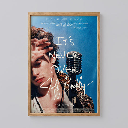 It's Never Over Jeff Buckley Poster