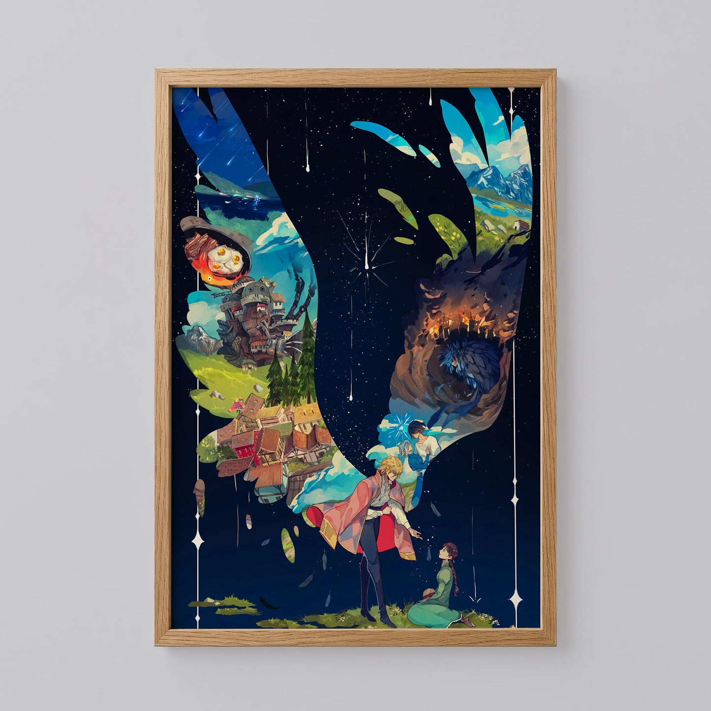 Howl's Moving Castle Art Print