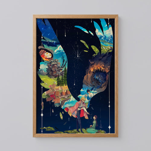 Howl's Moving Castle Art Print