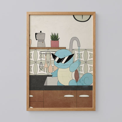 Squirtle Wall Art