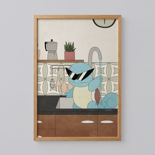 Squirtle Wall Art