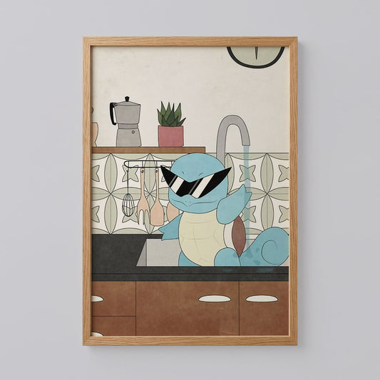 Squirtle Wall Art