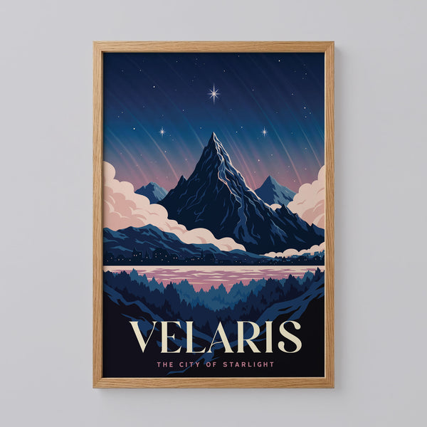 Velaris ACOTAR Travel Poster