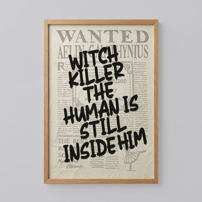 Manon Blackbeak Throne of Glass Wall Art