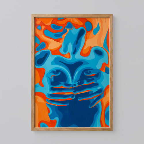 Fire and Ice Adriana Bogdanova Poster