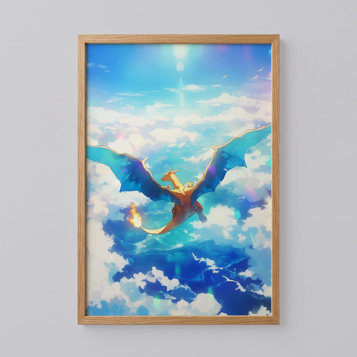 Charizard Pokemon Wall Art