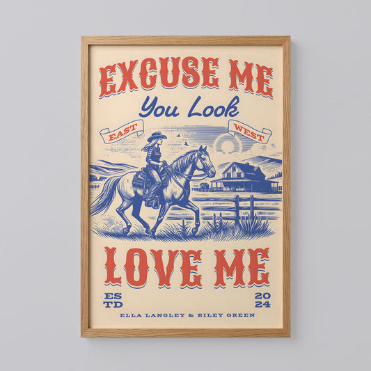 You Look Like You Love Me Poster
