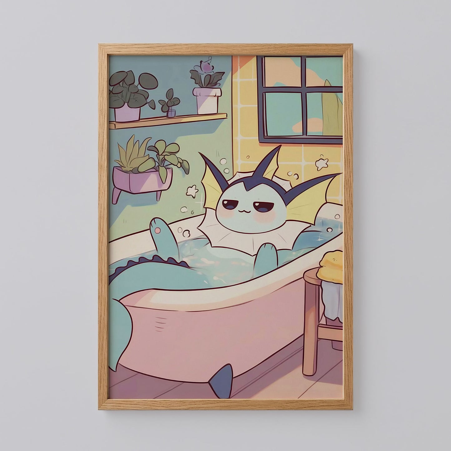 Vaporeon Pokémon Art