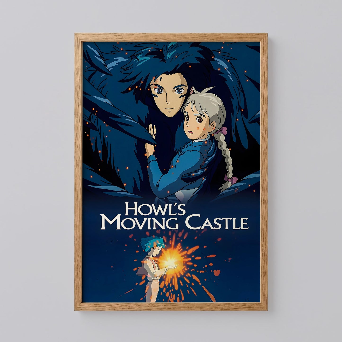Studio Ghibli film Howl's Moving Castle Poster
