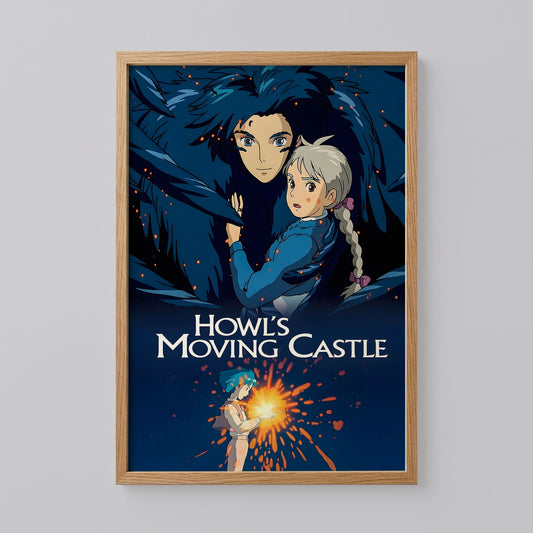 Studio Ghibli film Howl's Moving Castle Poster