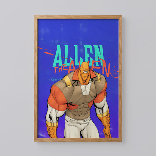 Allen the Alien Art Print