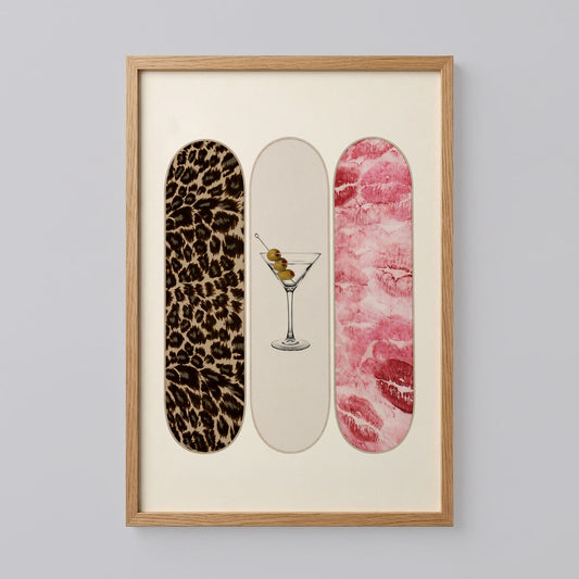 Stockholm Style Skate Decks Print