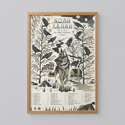 We'll All Be Here Forever Tour Poster