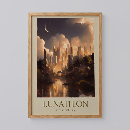 Lunathion Crescent City Print