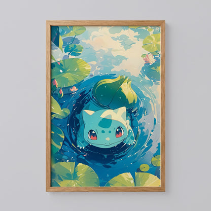 Bulbasaur Pokemon Print